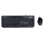 Kit HEDEN clavier souris filaire souris optique 1200 DPI clavier multimedia noir