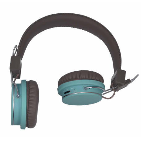 Casque DOUBLE H. marron/blue