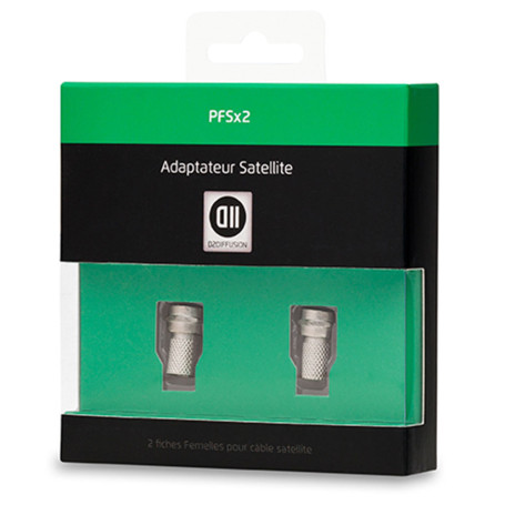 Fiche  visser pour c ble SAT