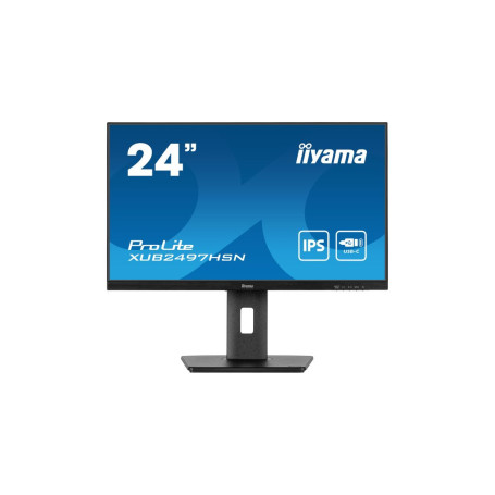 Ecran IIYAMA 24'' Ultra mince Noir IPS 1920x1080 100Hz 1ms 250 cd/m  1xHDMI 1xDP