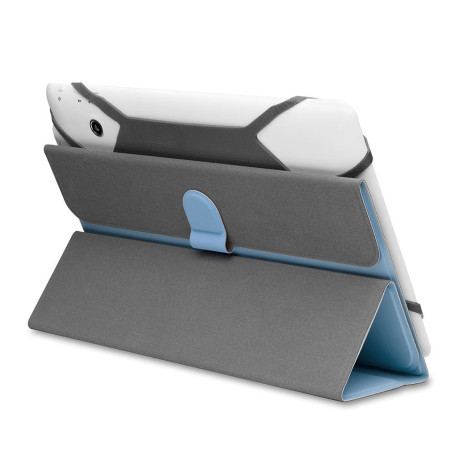 ***H-720 TPU Noir Housse Universell pour tablette 7' Attaches en silicone ajusta