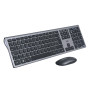 Bundle clavier souris WE sans fil connextion BT et 2.4Ghz aspect Alu