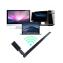CLE WIFI 1200Mbps DUAL BAND USB 3.0 300Mb/s en 2.4G, 867Mb/s en 5G antenne detac