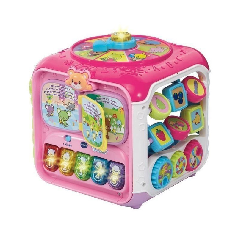 Vtech Baby - Super Cube Des Découvertes Rose