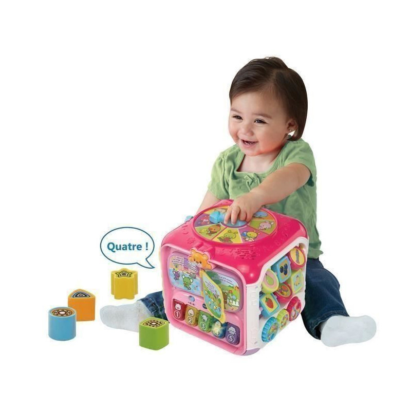 Image secondaire de Vtech Baby - Super Cube Des Découvertes Rose