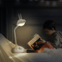 Lampe enfant en forme de lapin touche tactile, rechargeable t te en silicone , r