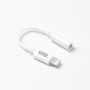 Adaptateur Lightning m le / jack 3.5mm femelle - blanc