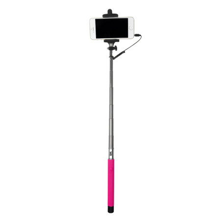 ***Bras Selfie fushia longueur: 22.5  100.5cm compatible IOS 4.0 / Android 3.0
