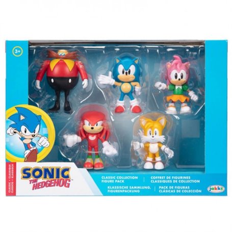 PACK 5 FIGURINES SONIC 6CM