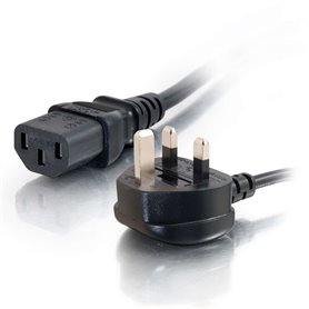 C2G 5m Power Câble Noir BS 1363 Coupleur C13 C2G 5m Power Cable Noir BS 1363 Coupleur C13