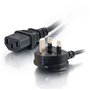 C2G 5m Power Cable Noir BS 1363 Coupleur C13