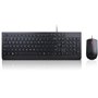 Lenovo 4X30L79894 clavier Souris incluse USB Français Noir