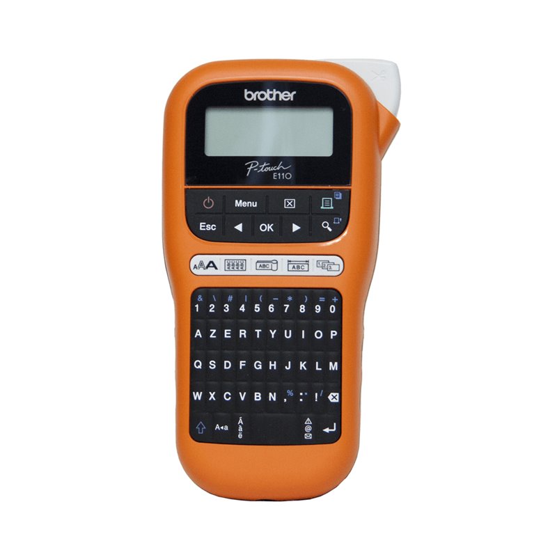 Brother PT-E110VP imprimante pour étiquettes 180 x 180 DPI 20 mm/sec TZe Qwerty