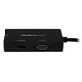 StarTech.com Adaptateur de voyage Mini DisplayPort vers VGA / DVI / HDMI - Convertisseur vidéo 3-en-1