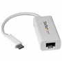 StarTech.com Adaptateur USB C vers Gigabit Ethernet - Blanc - Adaptateur Réseau LAN USB 3.0 vers RJ45 - USB Type C vers Ethernet