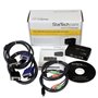 StarTech.com Kit commutateur KVM USB VGA à 2 ports avec audio et câbles - Switch KVM - Noir
