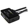 StarTech.com Switch KVM USB VGA à 2 ports - Commutateur KVM alimenté par USB avec câbles et commutateur à distance