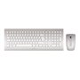 CHERRY DW 8000 clavier Souris incluse RF sans fil QWERTY Anglais américain Argent