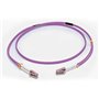 C2G 50 M CORDON DE RACCORDEMENT FIBRE OPTIQUE LC/LC OM4 LSZH - VIOLET