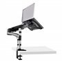 StarTech.com Support de Bureau pour Ordinateur Portable - Bras Articulé PC Portable ou Écran 34"(15kg) - Support VESA - Plateau 