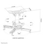 Neomounts support plafond pour vidéo-projecteur
