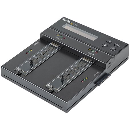 StarTech.com Duplicateur et effaceur autonome M.2 SATA & M.2 NVMe - Cloneur/effaceur HDD/SSD M.2 PCIe AHCI/NVMe