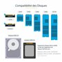 StarTech.com Duplicateur et effaceur autonome M.2 SATA & M.2 NVMe - Cloneur/effaceur HDD/SSD M.2 PCIe AHCI/NVMe, M.2 SATA, 2.5/3