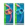 Masque de Plongée avec Tube pour Enfants Bestway Bleu Fuchsia