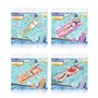 Bestway Matelas Gonflable Deluxe Couleur Assortie 183x76 cm Plage et Piscine 44013