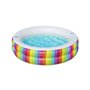 Pataugeoire gonflable pour enfants Bestway Arc-en-ciel 206 x 206 x 51 cm