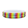 Pataugeoire gonflable pour enfants Bestway Arc-en-ciel 206 x 206 x 51 cm