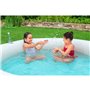 Pataugeoire gonflable pour enfants Bestway Arc-en-ciel 206 x 206 x 51 cm