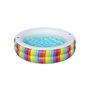 Pataugeoire gonflable pour enfants Bestway Arc-en-ciel 206 x 206 x 51 cm