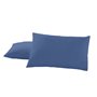 Taie d'oreiller Alexandra House Living Bleu 50 x 80 cm (2 Unités)