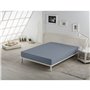 Drap housse Alexandra House Living Gris acier 135 x 210 cm