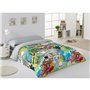 Housse de Couette Alexandra House Living Rebel Multicouleur 200 x 200 cm