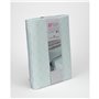 Jeu de draps Alexandra House Living Estelia Vert tendre Lit 2 persones 3 Pièces