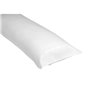 Taie d'oreiller Alexandra House Living QUTUN Blanc 45 x 155 cm