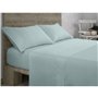Taie d'oreiller Alexandra House Living QUTUN Bleu clair 45 x 125 cm