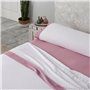 Jeu de draps Alexandra House Living Eira Rose chaud Lit 1 persone 3 Pièces