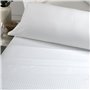 Jeu de draps Alexandra House Living Atia Blanc Gran lit 2 persones 3 Pièces