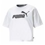 T-shirt à manches courtes femme Puma Blanc XS (XS)