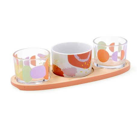Set de service Quid Kaleido Multicouleur Bois 25 x 10 x 5
