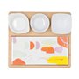Set de service Quid Kaleido Multicouleur Bois 23 x 19,5 x 3,5 cm 5 Pièces