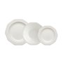 Assietes Queen´s By Churchill Artic White Blanc Céramique 12 Pièces