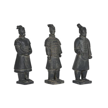 Figurine Décorative Home ESPRIT Gris Guerrier 18