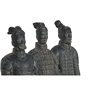 Figurine Décorative Home ESPRIT Gris Guerrier 18,5 x 16,5 x 57 cm (3 Unités)