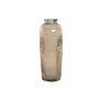 Vase Home ESPRIT Taupe Cristal recyclé 30 x 30 x 72 cm