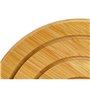 Dessous de plat Naturel Bambou 19 x 1 x 19 cm (24 Unités) Rond