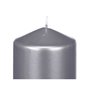 Bougie Argenté 7 x 13 x 7 cm (24 Unités)